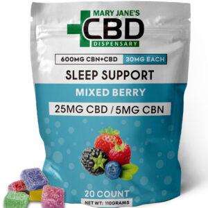 Mary Janes CBD Mixed Berry Sleep Support