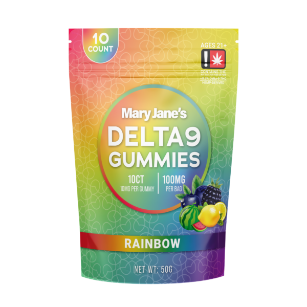 Delta rainbow 100mg 10ct mg